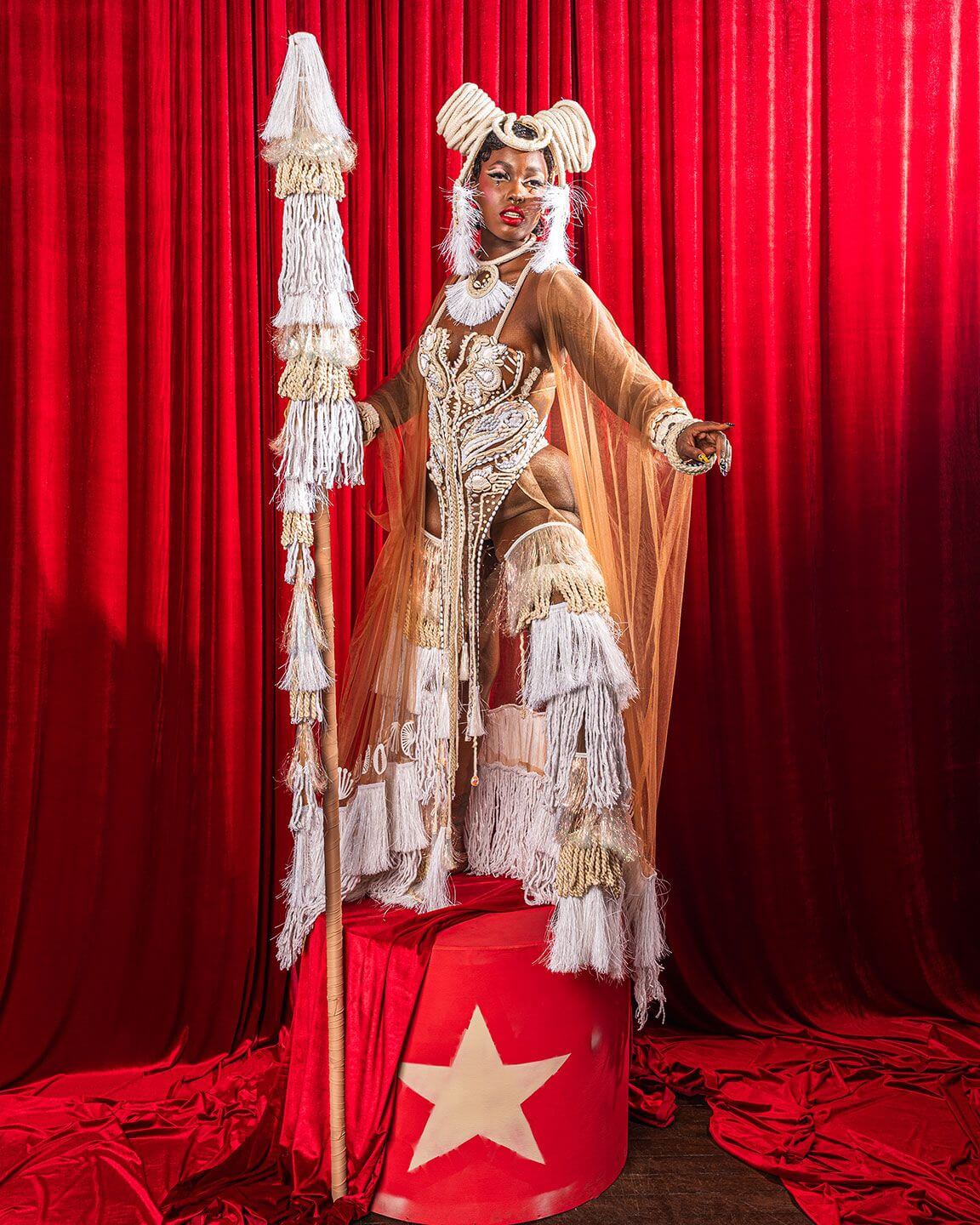 The Lost Tribe Tallest Man Alive Base costume Female Costume